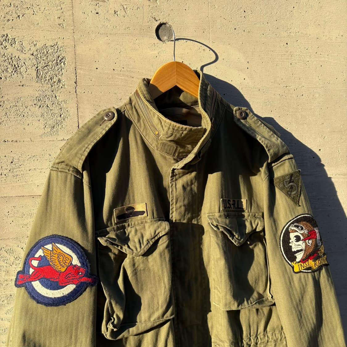 폴로 랄프로렌 M65 패치&히든 후드 필드 자켓 상품이미지5