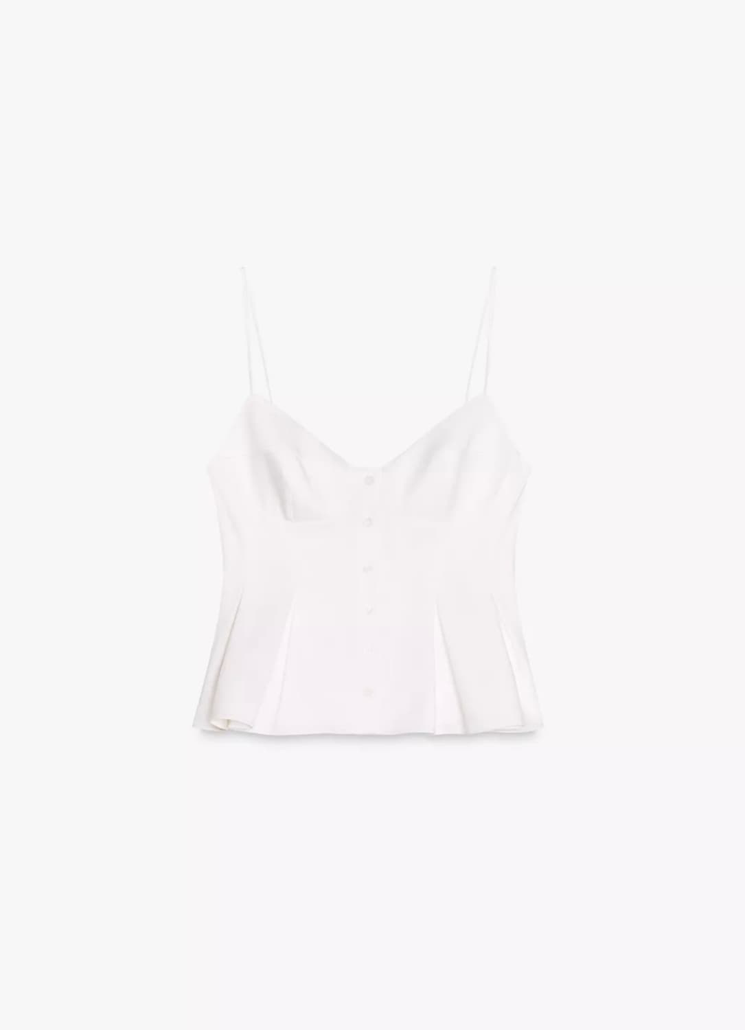 ZARA 포플린 크롭트 탑 상품이미지2