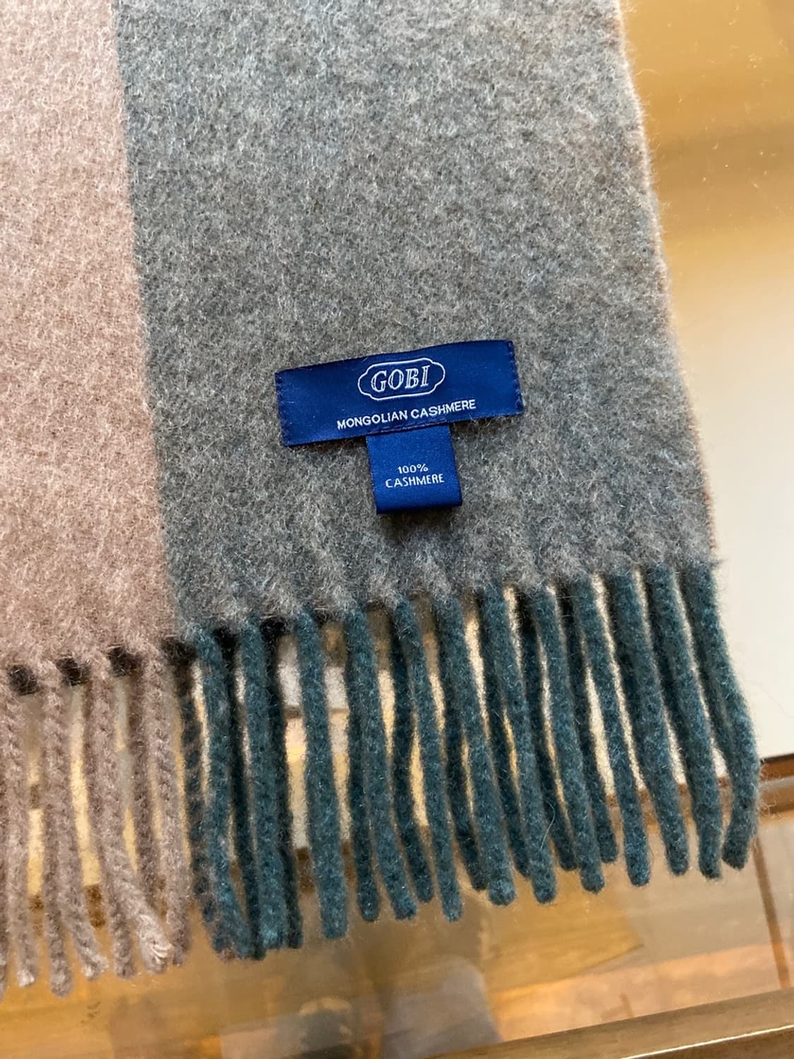 고비 캐시미어 머플러 상품이미지1