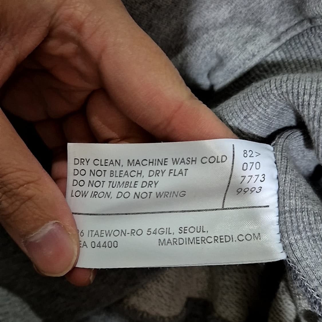 Mardi Mercredi 마르디 메크르디 플라워 맨투맨 상품이미지4