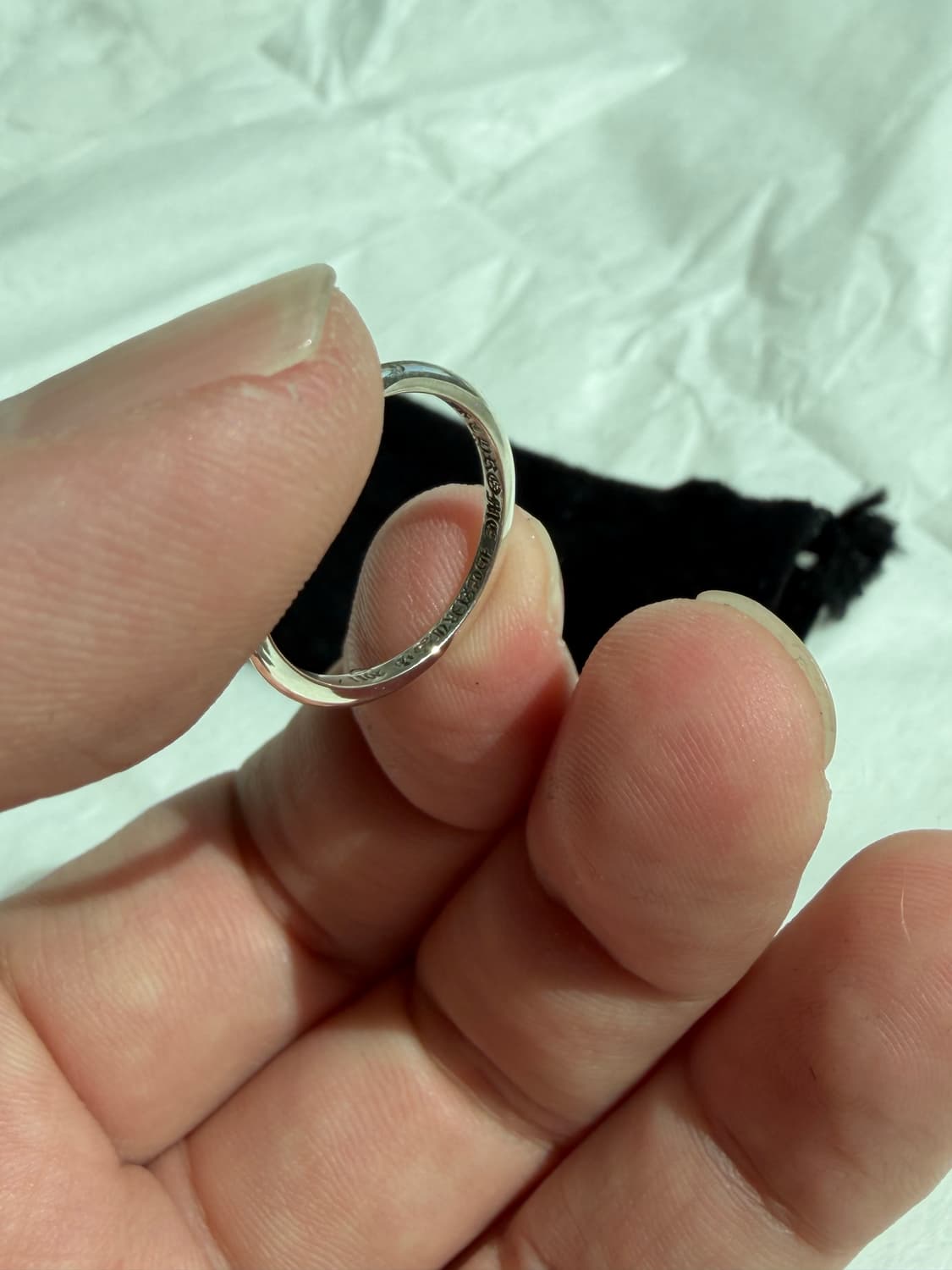 [US6] 크롬하츠  크롬하츠 플로랄 버블검 링 새상품 상품이미지8