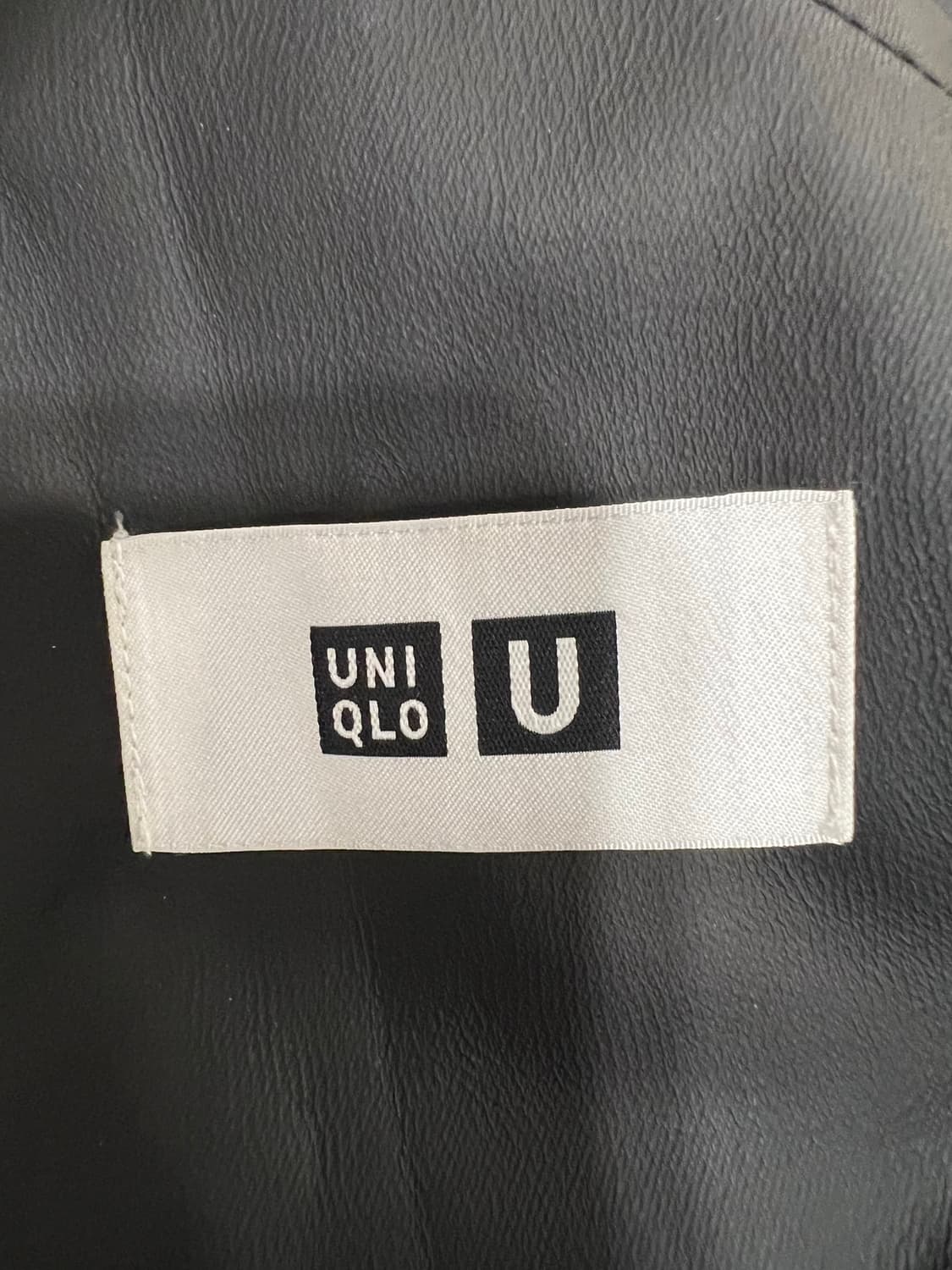 유니클로 U 체크 코트 L사이즈 상품이미지3