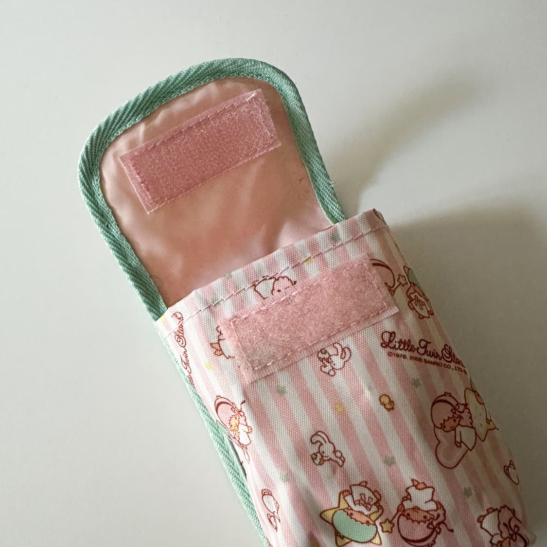 고전 산리오 키키라라 민트 디카 파우치 상품이미지3
