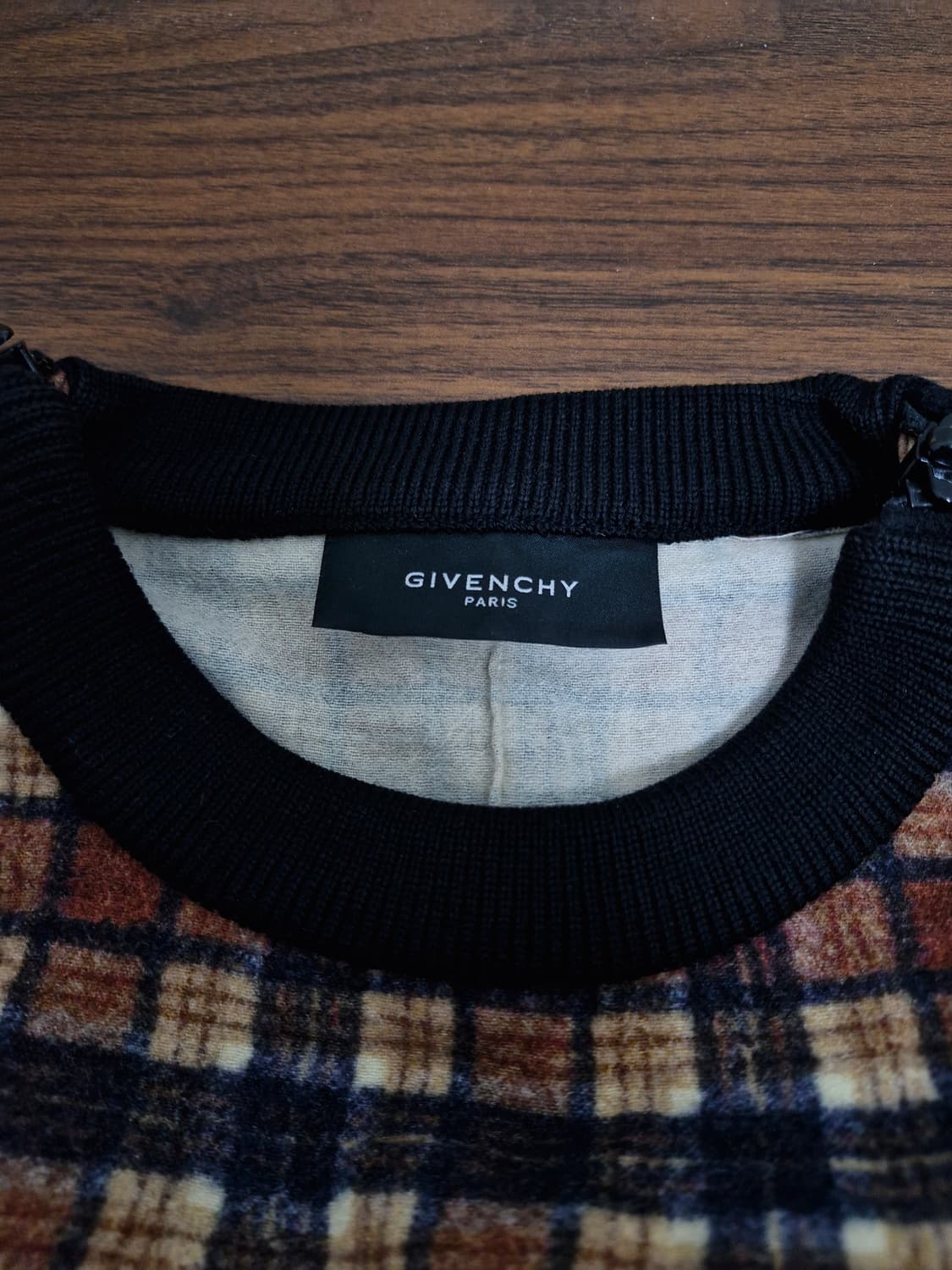 [S] 지방시 FW11 타탄 로트와일러 스웻셔츠 상품이미지8
