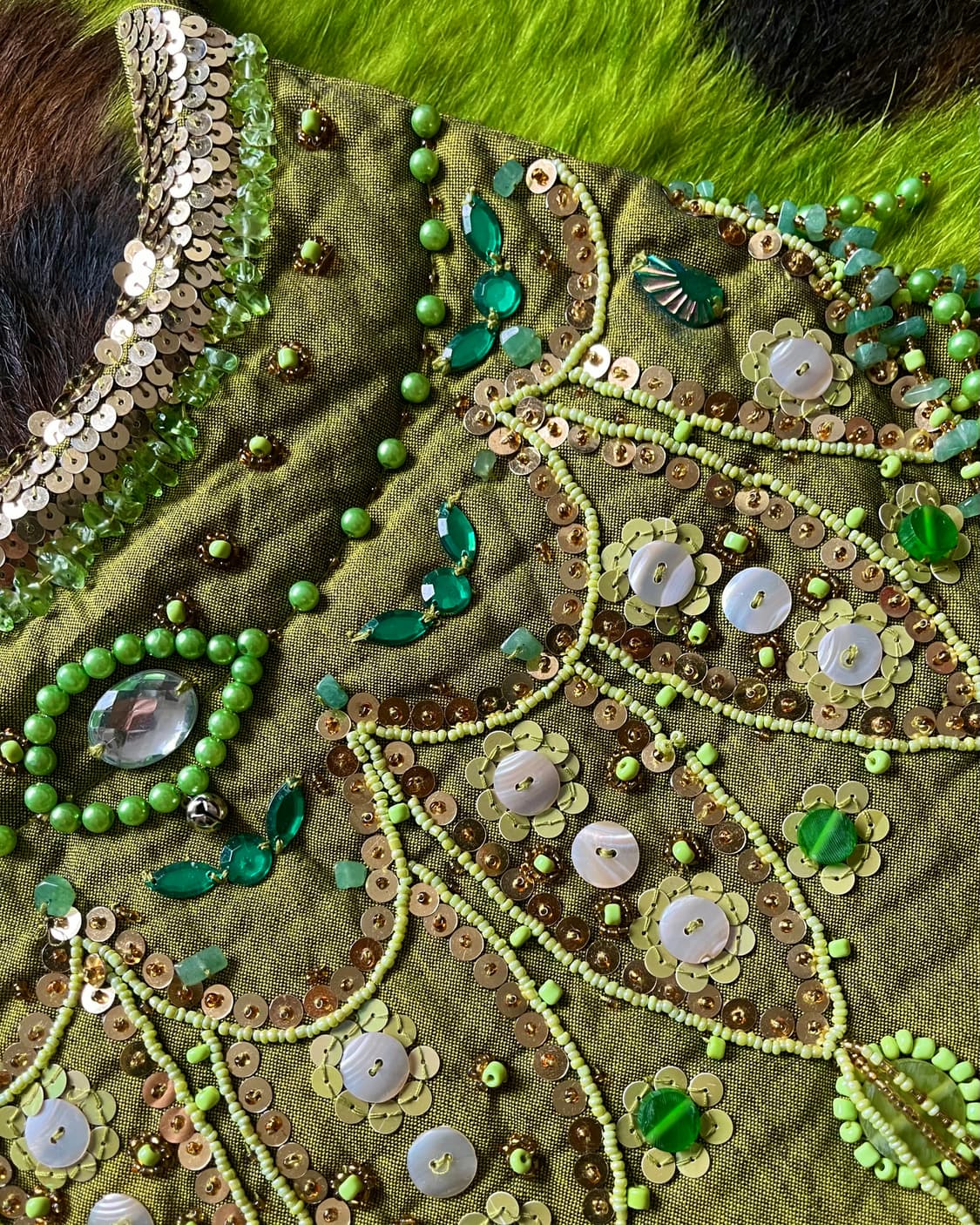 Indonesian Jewelry Trimming Shoulder Bag 상품이미지6