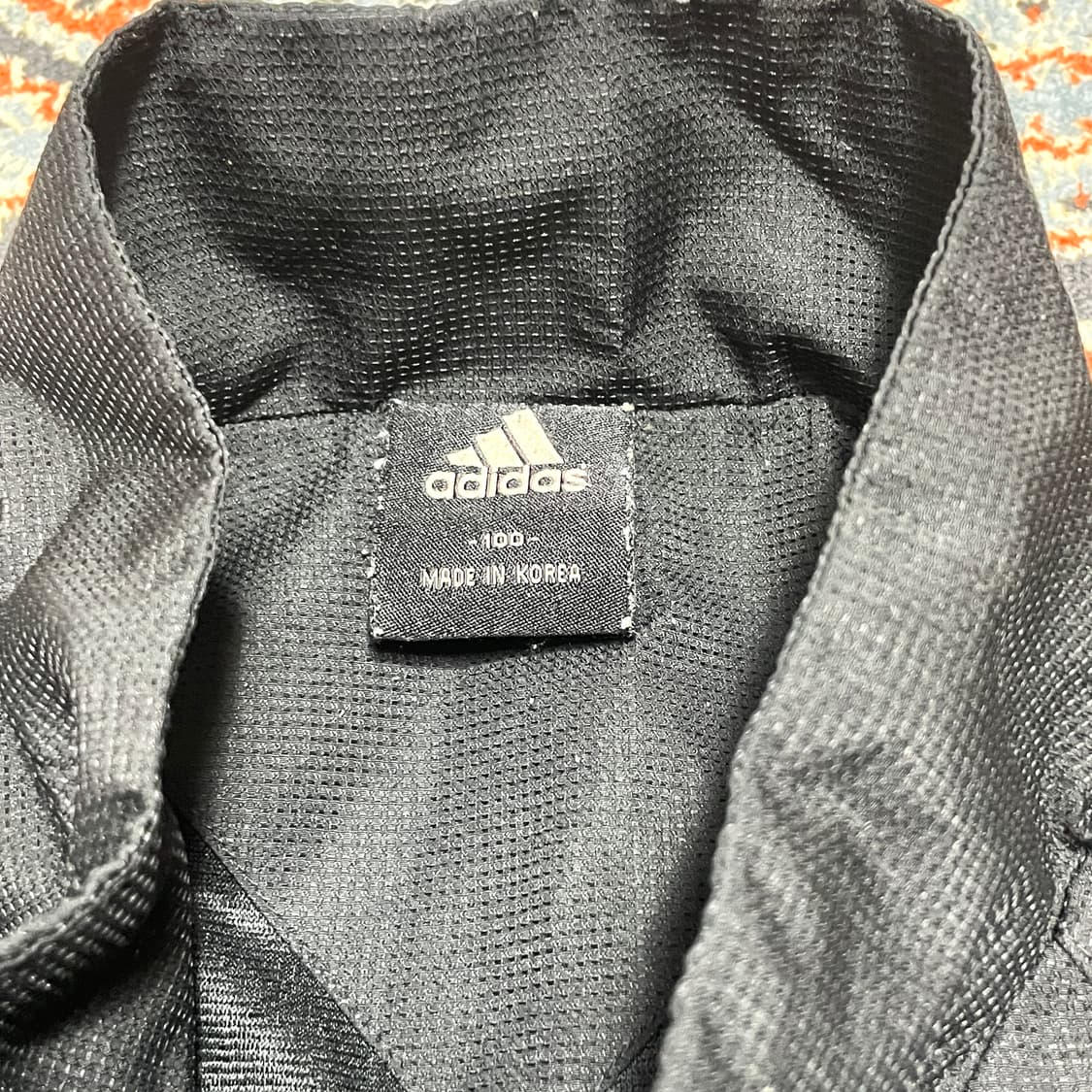아디다스 삼각로고 블랙 바람막이 두산중공업 유니폼 남성100 상품이미지5