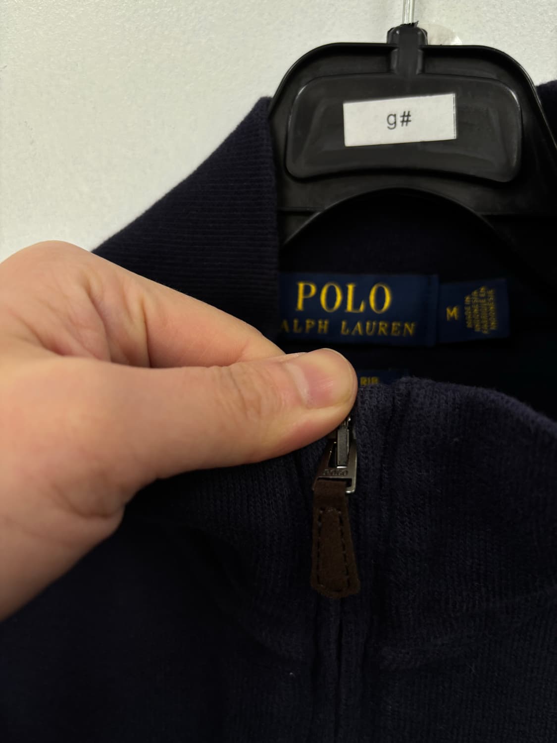 폴로랄프로렌 반집업 울니트 상품이미지5