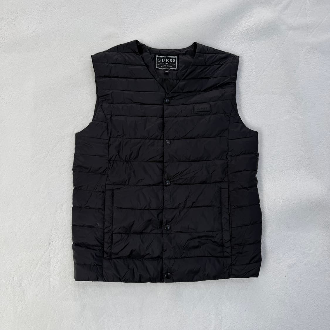 M 게스 구스다운 패딩 베스트 0303T 상품이미지1