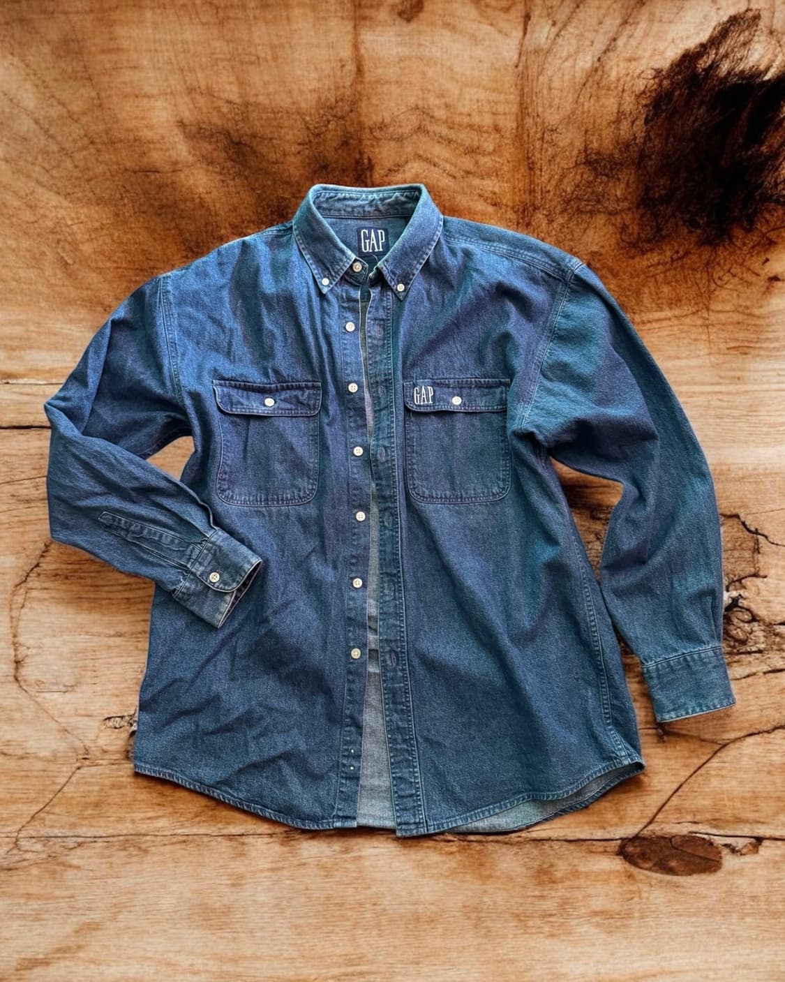 90s 갭 데님 셔츠 상품이미지2