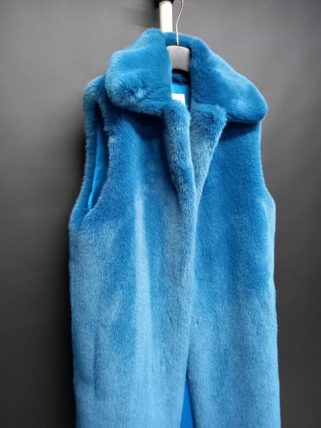 새 오르 ORR 오리지널  페이크퍼 맥시 롱 베스트 66 상품이미지4