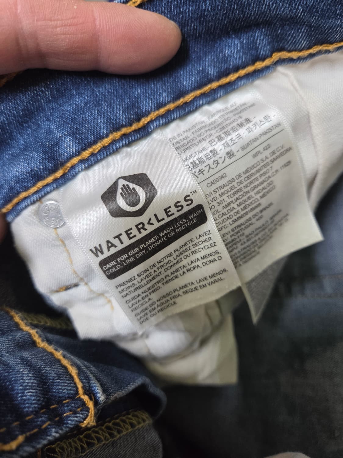 리바이스 502 데님팬츠 36 상품이미지4