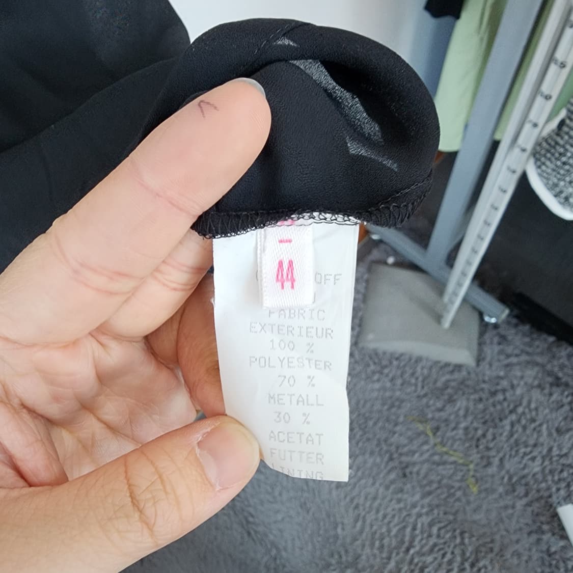 명품 자수 레이스 카라 프릴 블라우스 상품이미지5