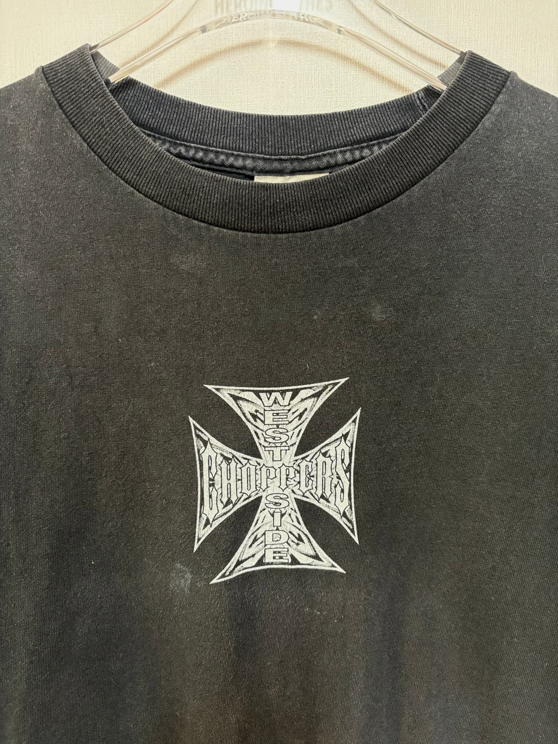 [L] West Side Choppers 데빌 크로스 반팔 티셔츠 상품이미지3
