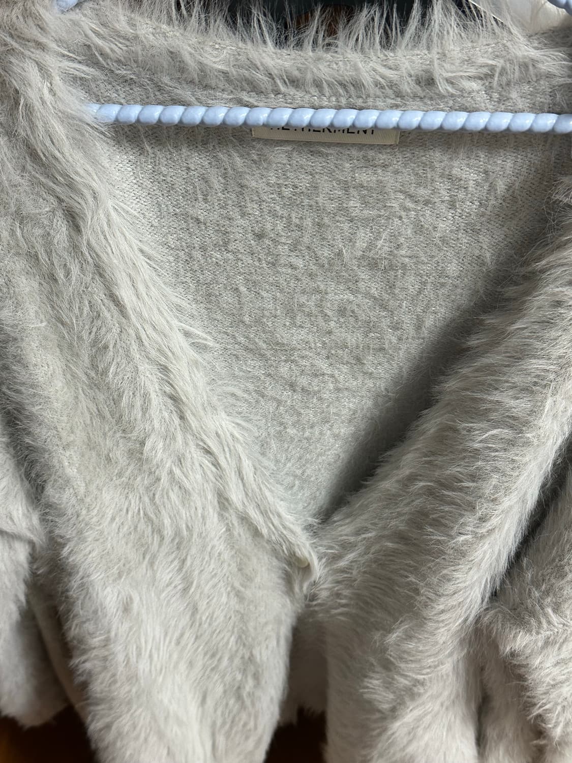 헤더먼트 테디 가디건 그레이 상품이미지4