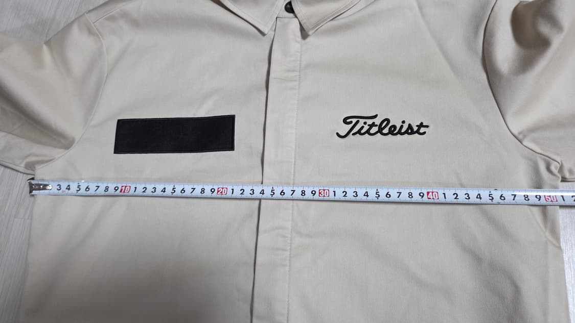 (착샷) 타이틀리스트 Titleist 반팔 집업 셔츠 자켓 상품이미지7