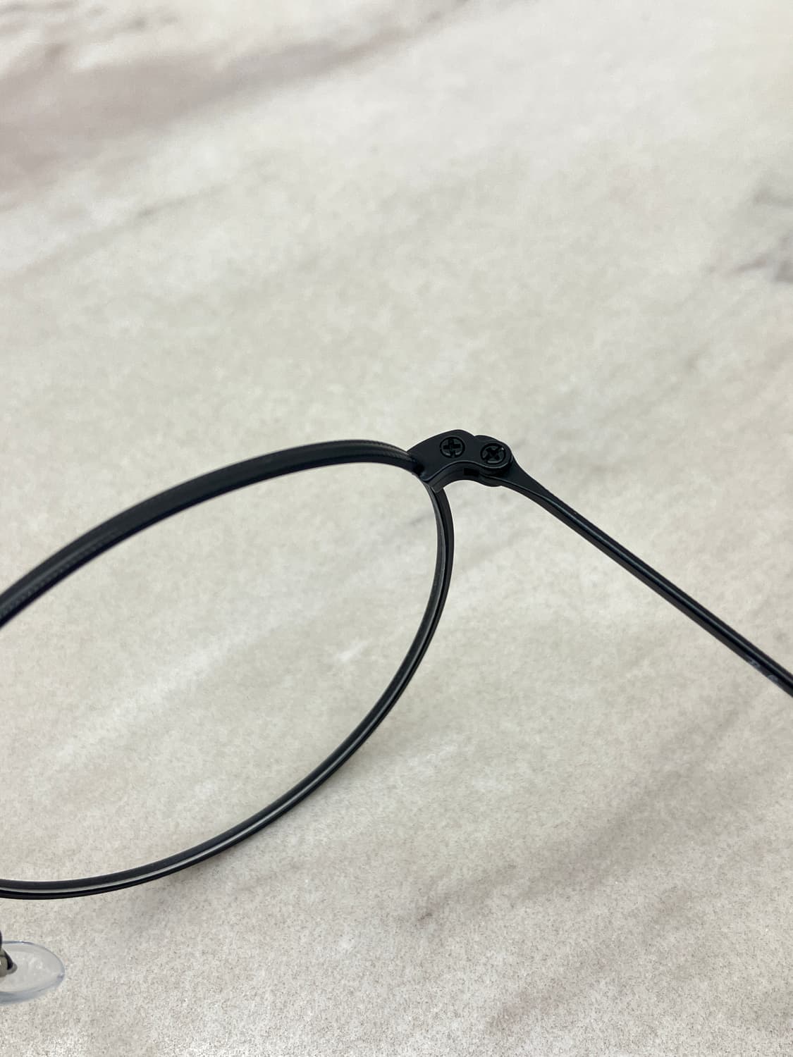 레이밴 Ray ban 블랙 라운드 메탈테 안경 상품이미지3