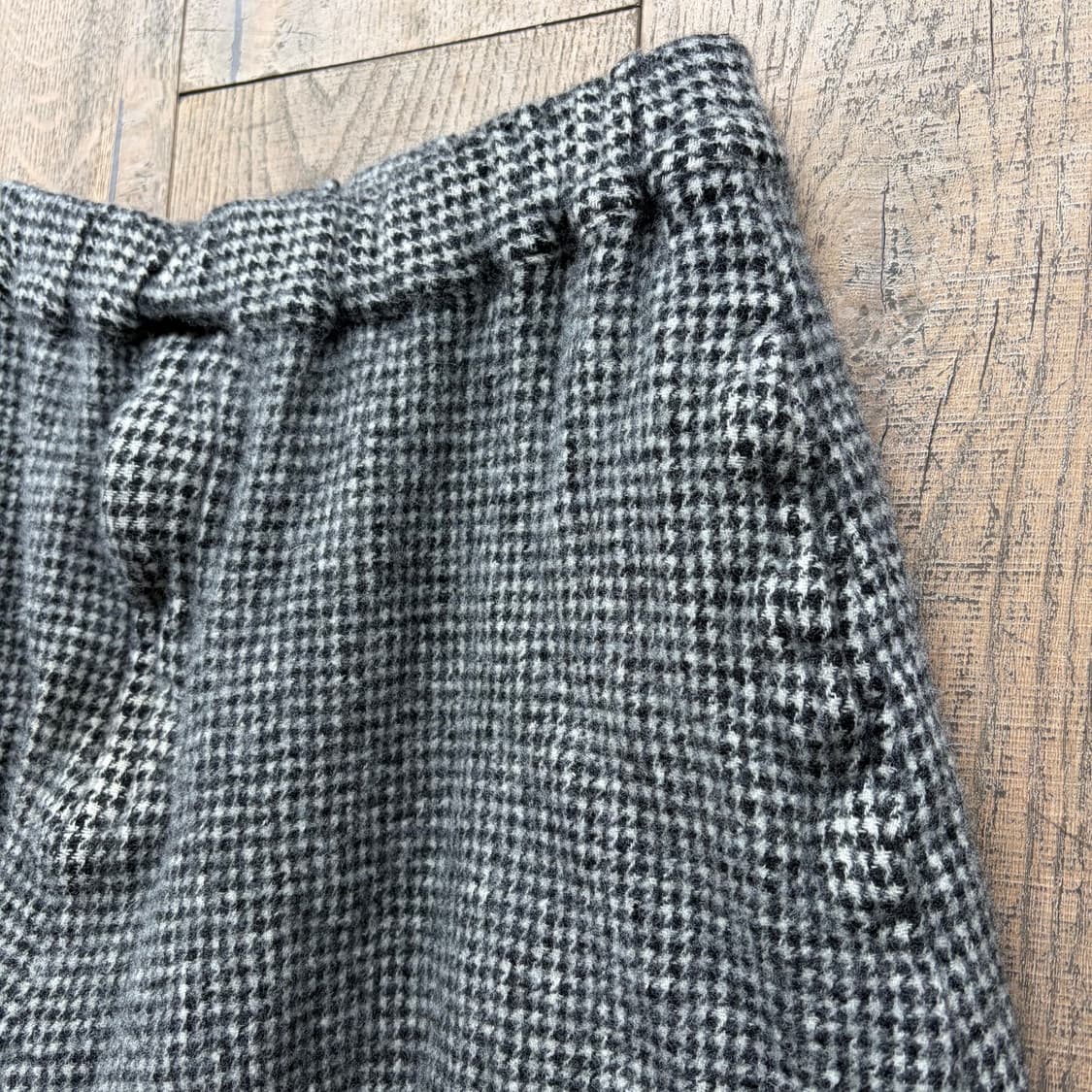 Check Fulling Wool Saruel Pants 상품이미지4