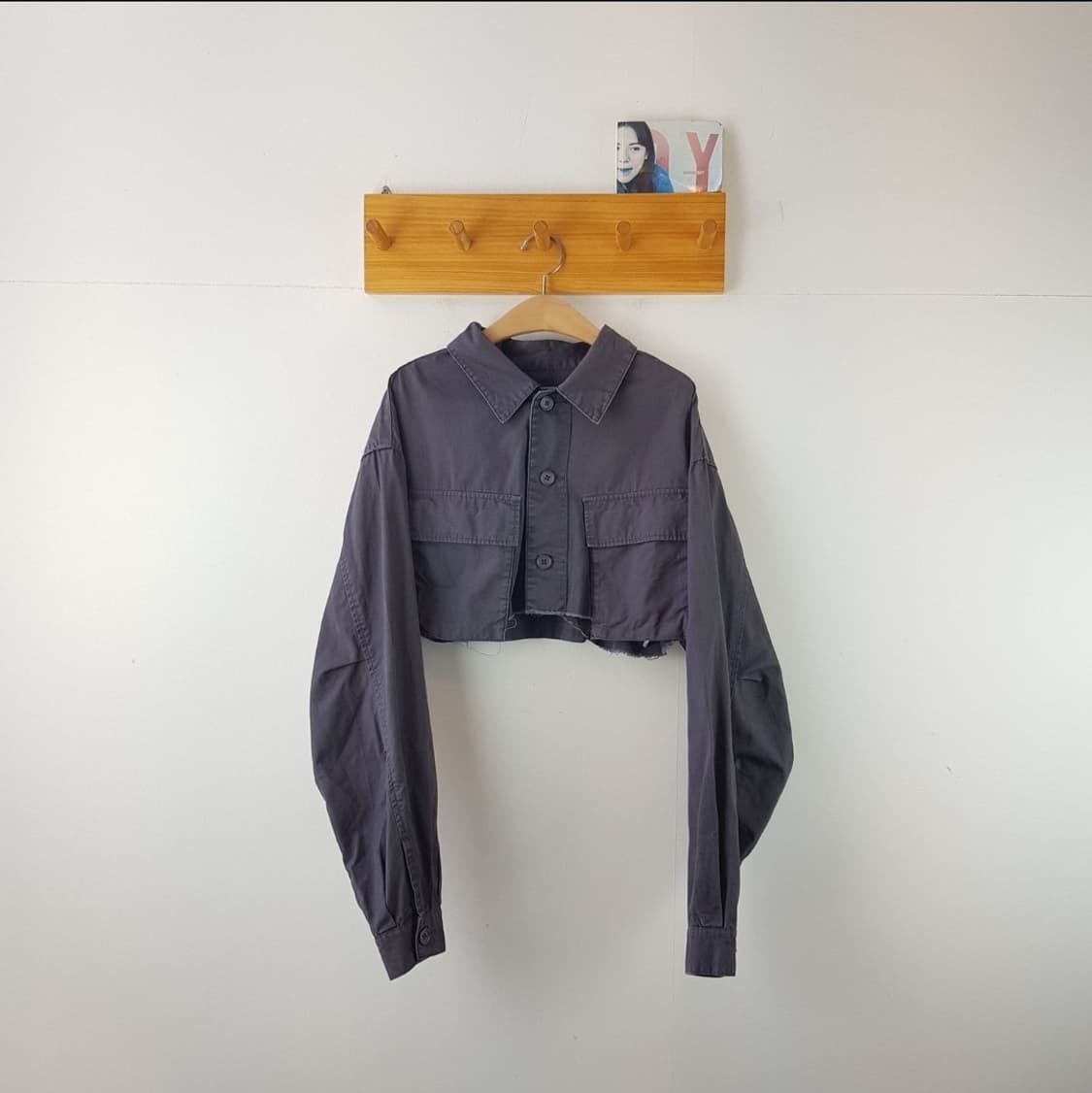 밀리터리 퍼티그 숏 자켓 상품이미지3