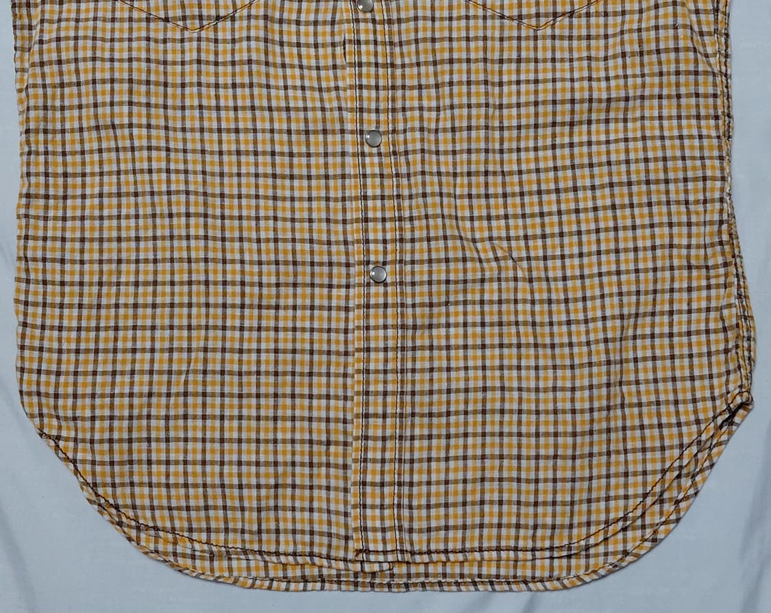 [M] 리바이스 레드탭 웨스턴 체크 반팔 셔츠 (마/면 혼방) 상품이미지3