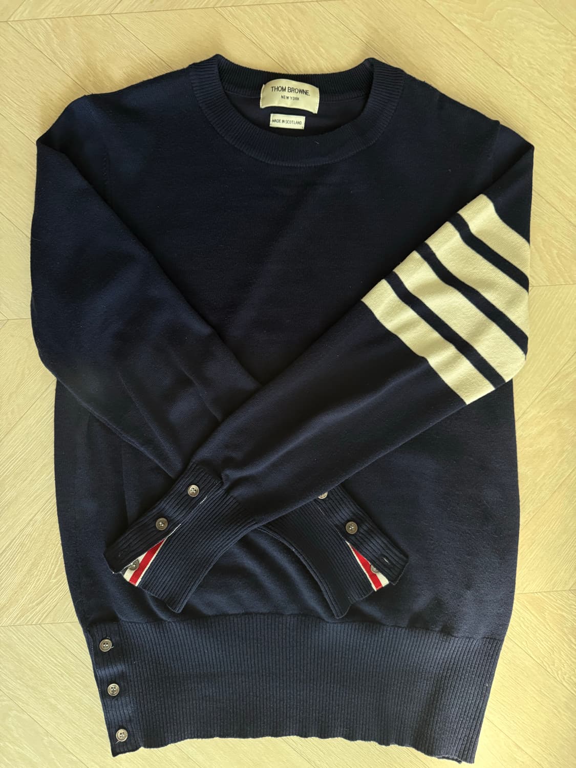 톰브라운 캐시미어 니트 95-100 상태A 상품이미지1