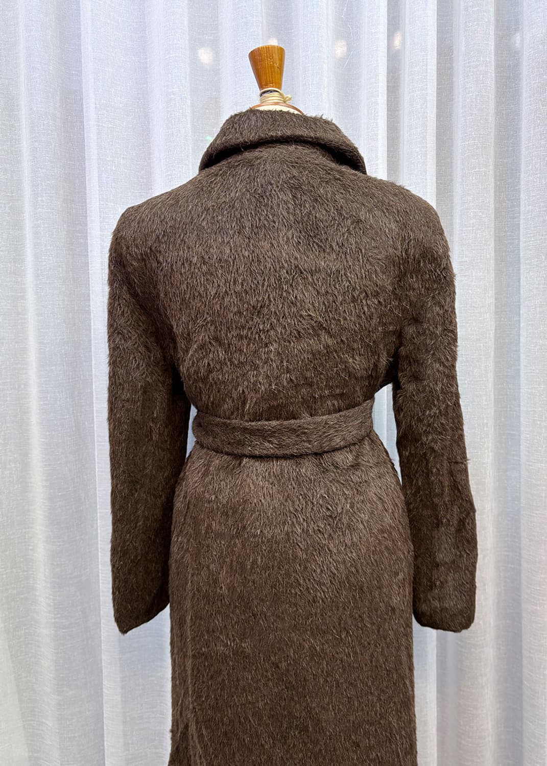 마리끌레르 알파카 베이직롱코트 상품이미지2