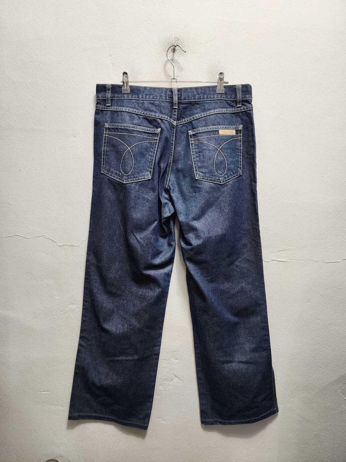 90s 캘빈클라인 생지 와이드 청바지 상품이미지1