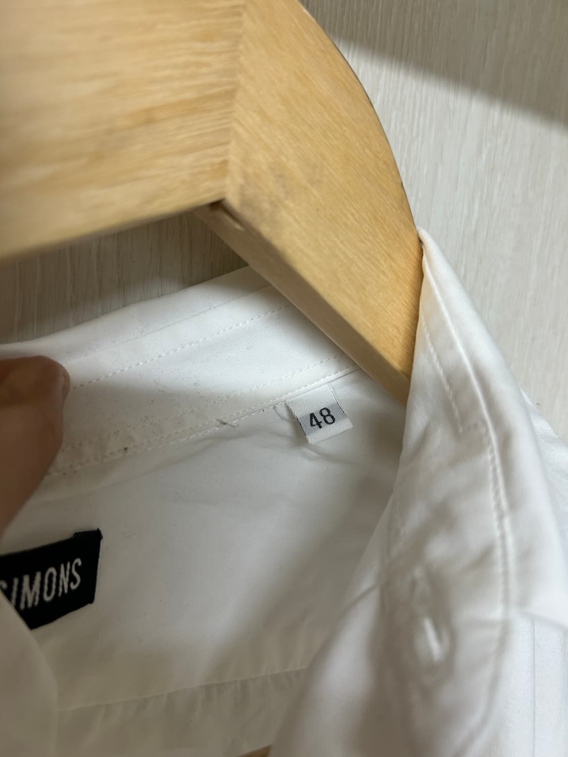 라프시몬스 R로고 셔츠 상품이미지2