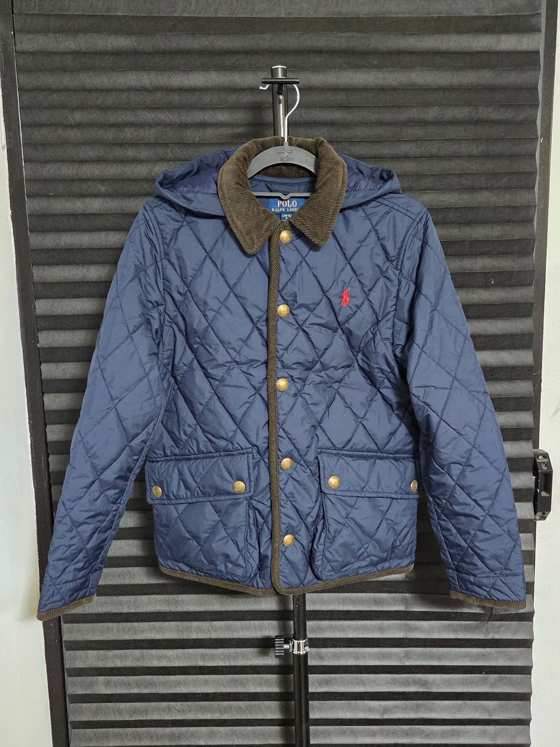 [폴로 랄프로렌] 후드 퀄팅 자켓 판매합니다. 상품이미지1