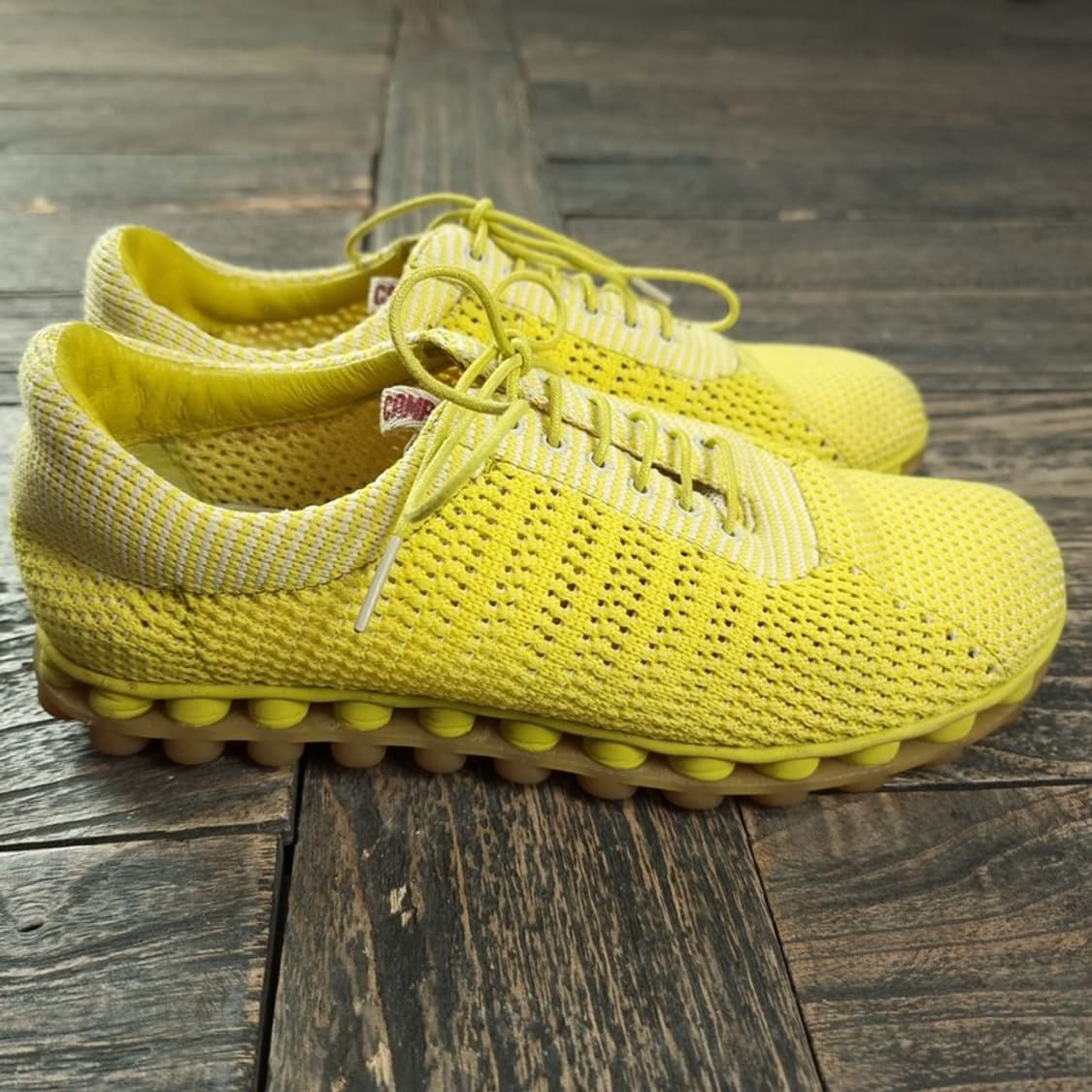 [캠퍼] 니트 쉘 레이스업 스니커즈 M19093 상품이미지3