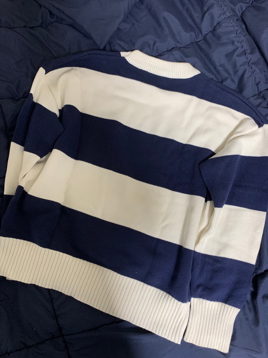 새상품 아미 니트 단가라 스트라이프 상품이미지5