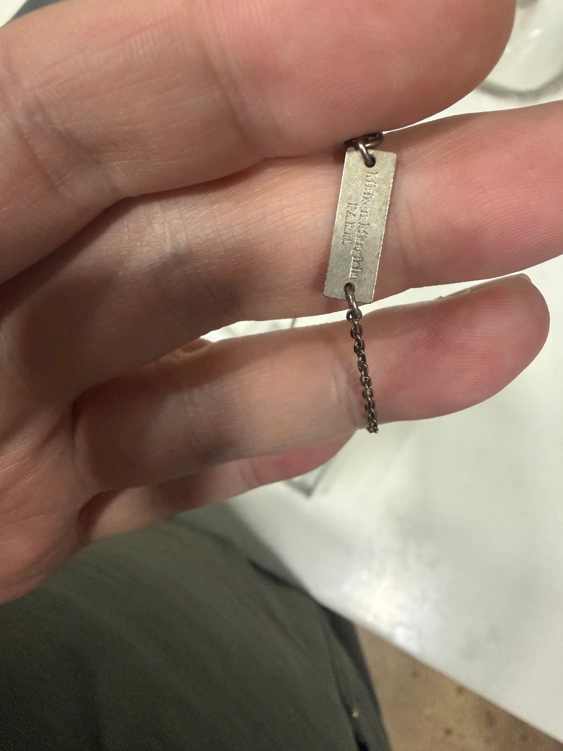 메종마르지엘라 무광팔라듐목걸이 상품이미지3