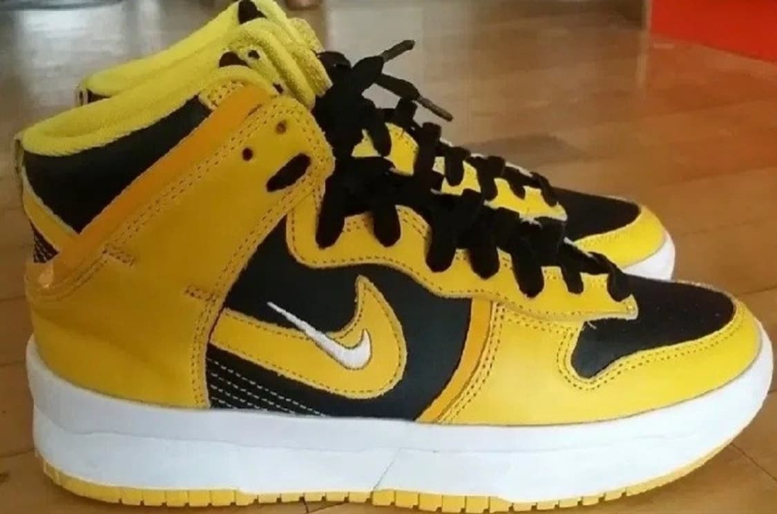 나이키 덩크 하이 업 블랙 엔 바시티 메이즈 2401 상품이미지1