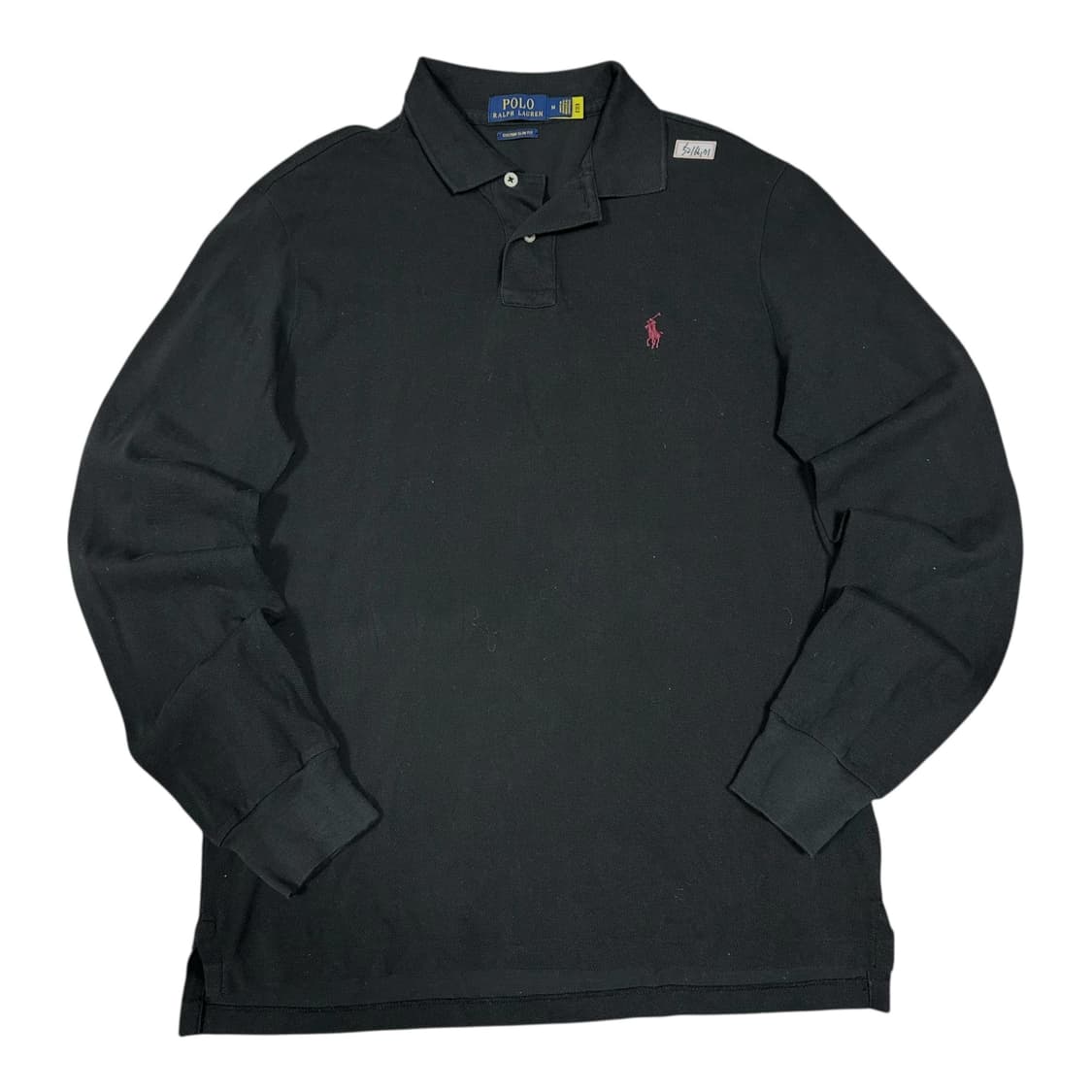 ✨ (바배) 폴로 랄프로렌 블랙 카라 PK 롱슬리브 상품이미지1
