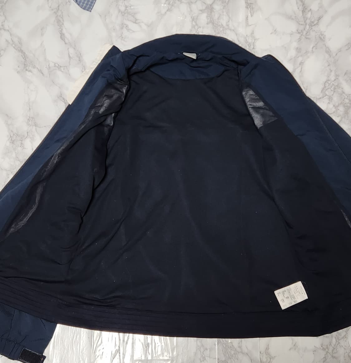 나이키 네이비x화이트 바람막이 자켓 상품이미지6