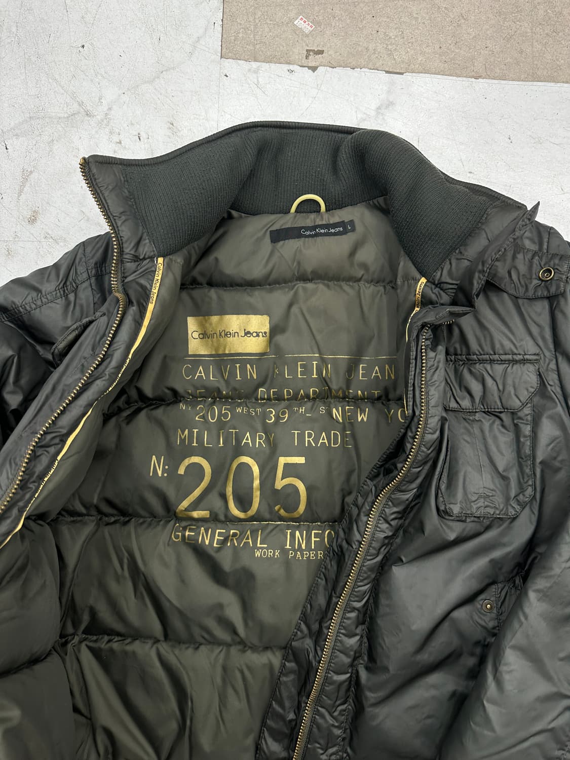 Calvin klein 켈빈 클라인 puffer jacket 상품이미지3