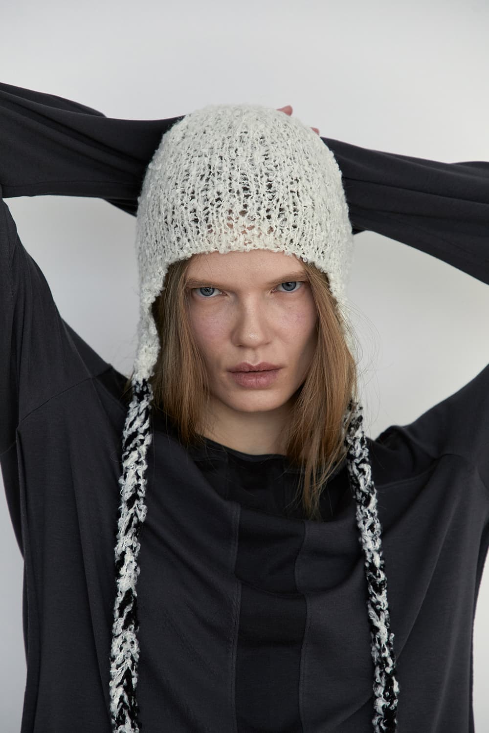 DARED 데어드 HANDMADE BRAID WOOL BONNET 모자 상품이미지1