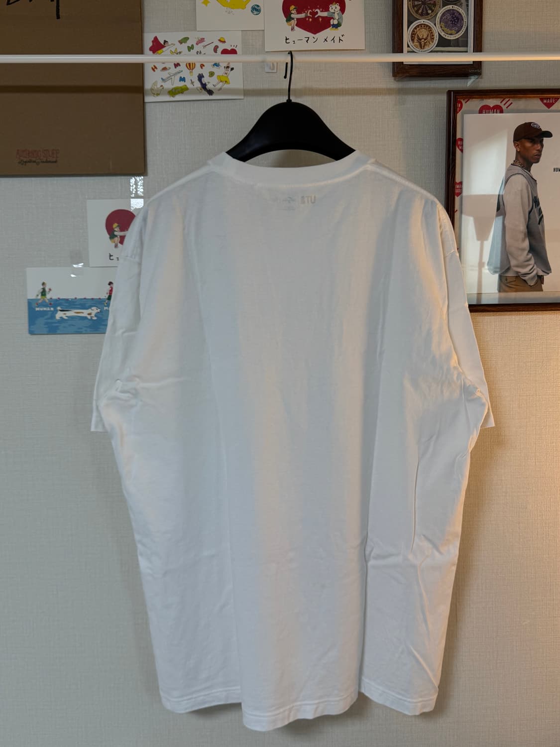 (XL) 유니클로UT x 죠스 반팔티 화이트 JP 상품이미지2