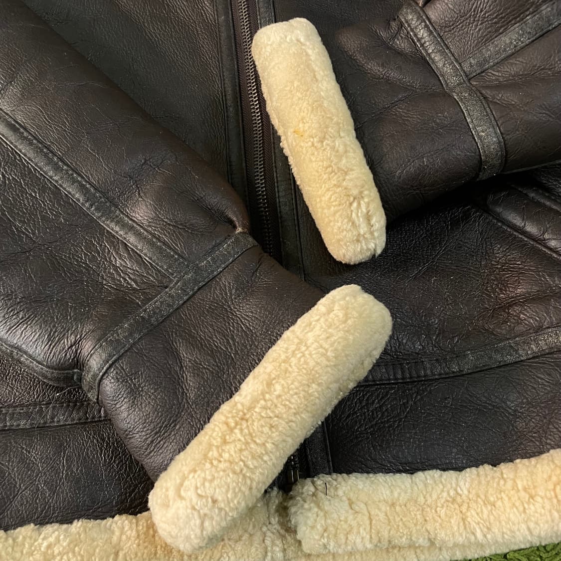 빈티지 양가죽 b-3 무스탕 자켓 상품이미지5