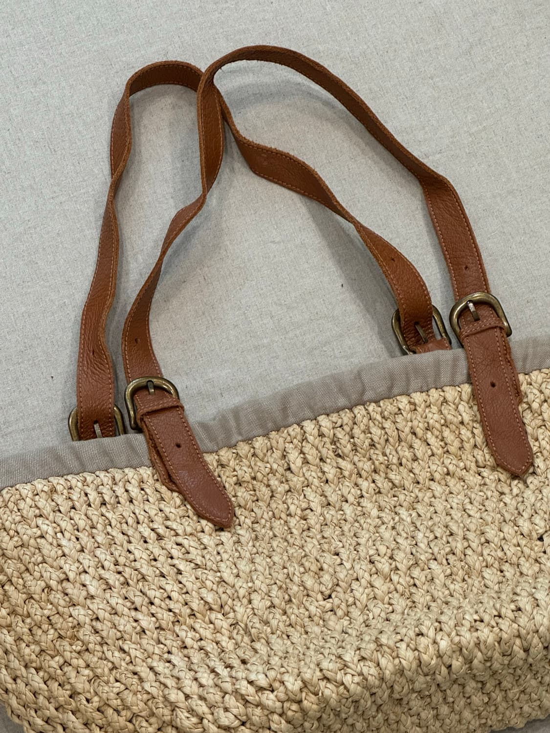 캐피탈 라탄 위빙 토트백 상품이미지6