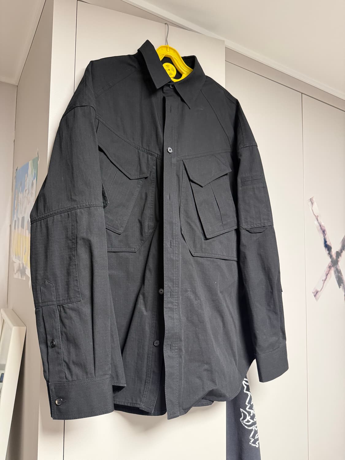 준지 앞판 사선 포켓 셔츠 상품이미지1