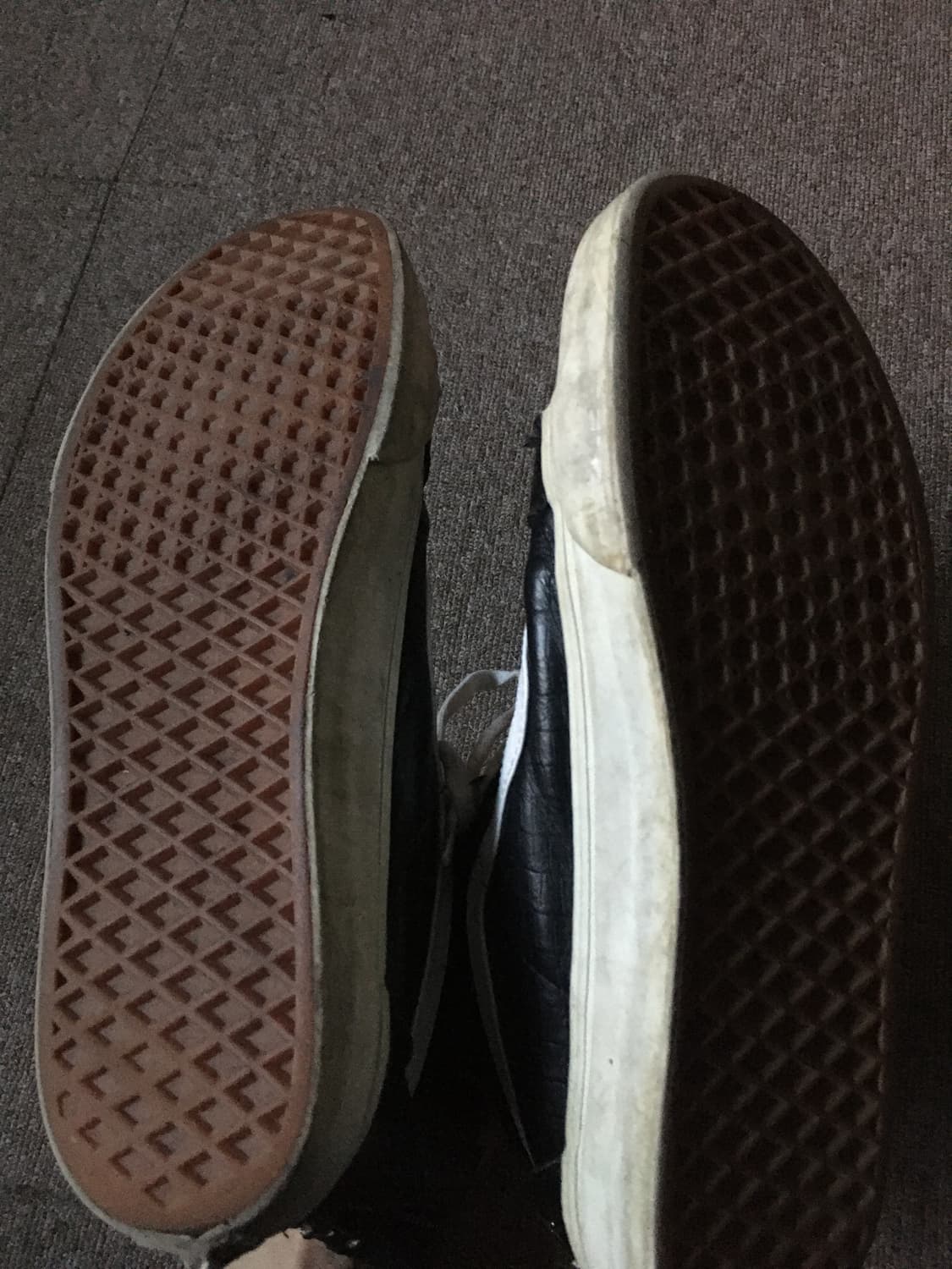 반스 레더 하이탑 상품이미지5