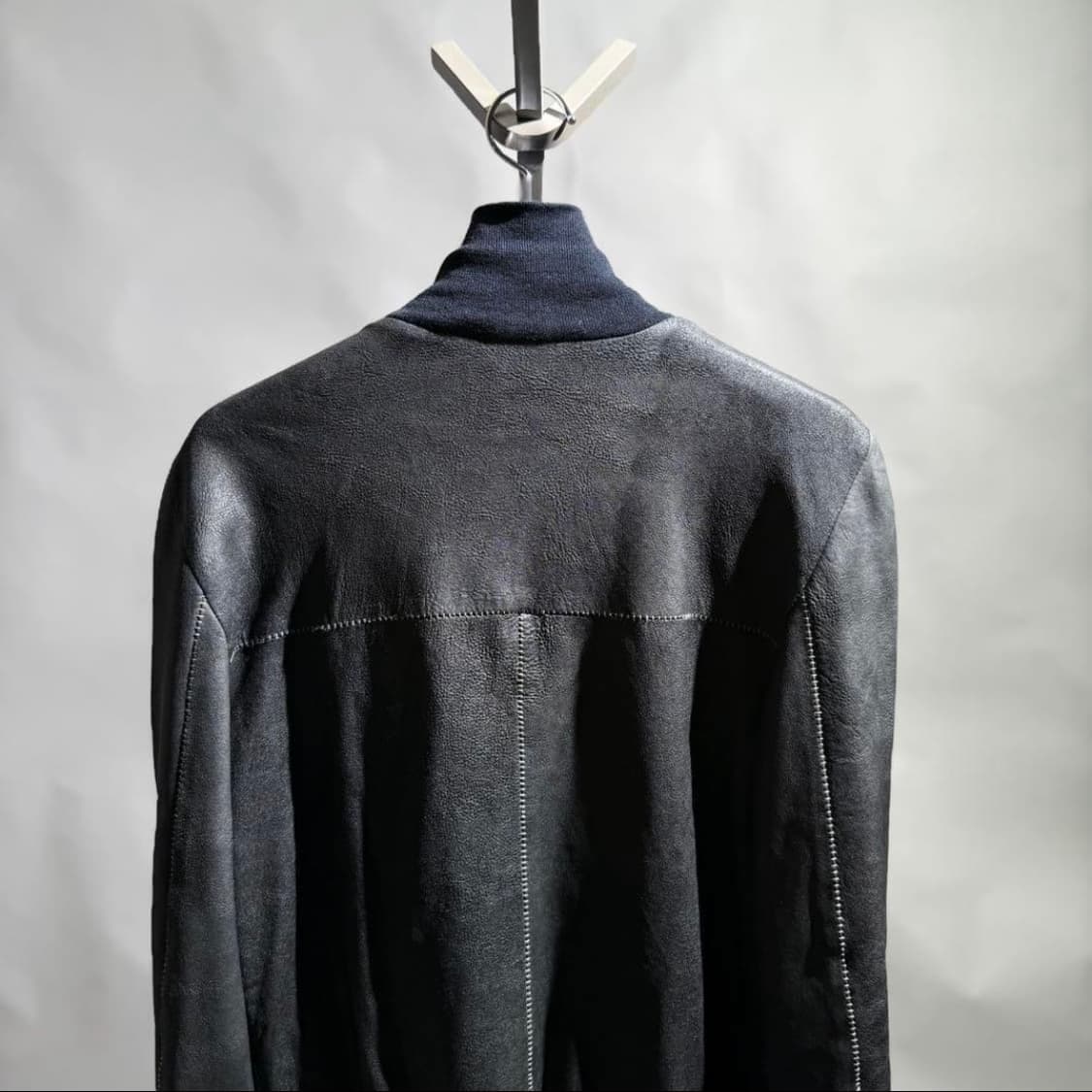 10sei0otto 스카스티치 레더자켓 상품이미지2