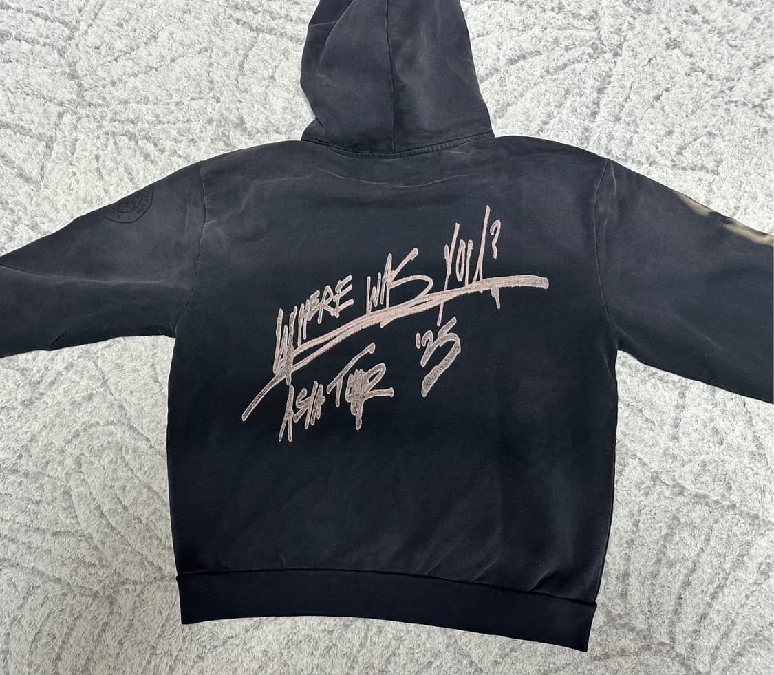 [XL] 스캇 내한 머천 후드 블랙 상품이미지2