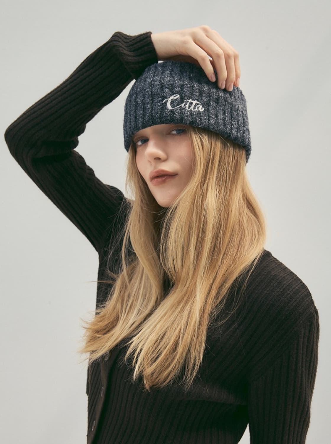 [새상품/당일배송] 씨타 시그니처 로고 니트 헤어밴드, 씨타 헤어밴드 상품이미지4