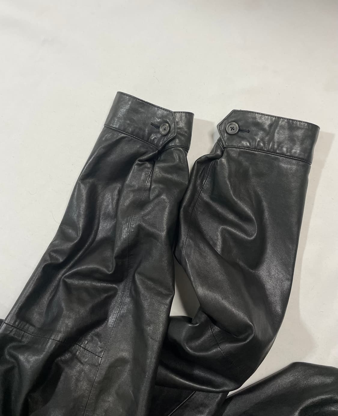 90‘s 랄프로렌 폴로 램스킨 바라쿠타 자켓 상품이미지5