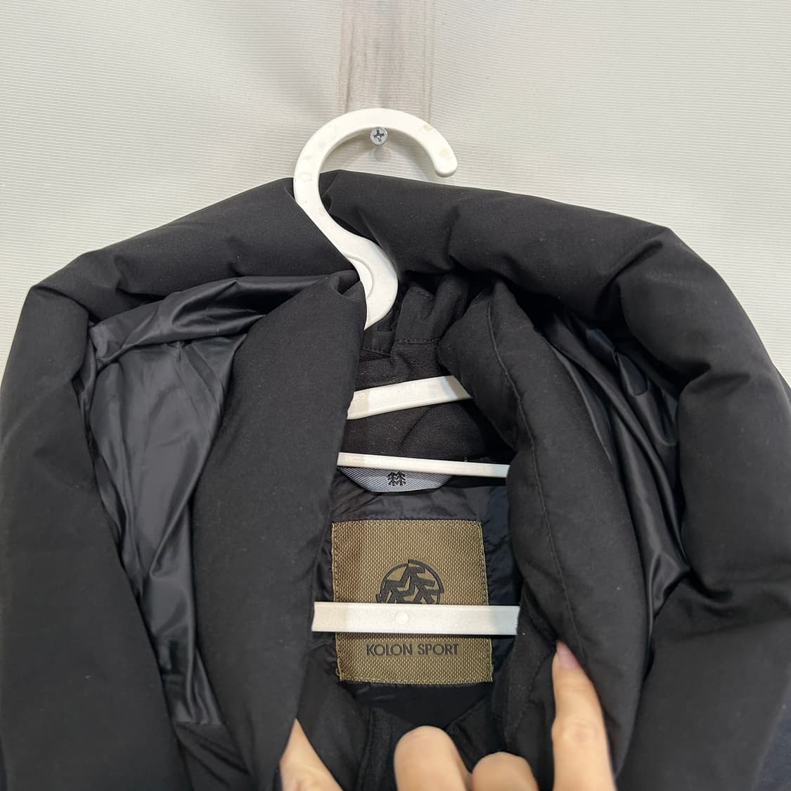 코오롱 남성 구스다운 롱패딩 95  상품이미지2