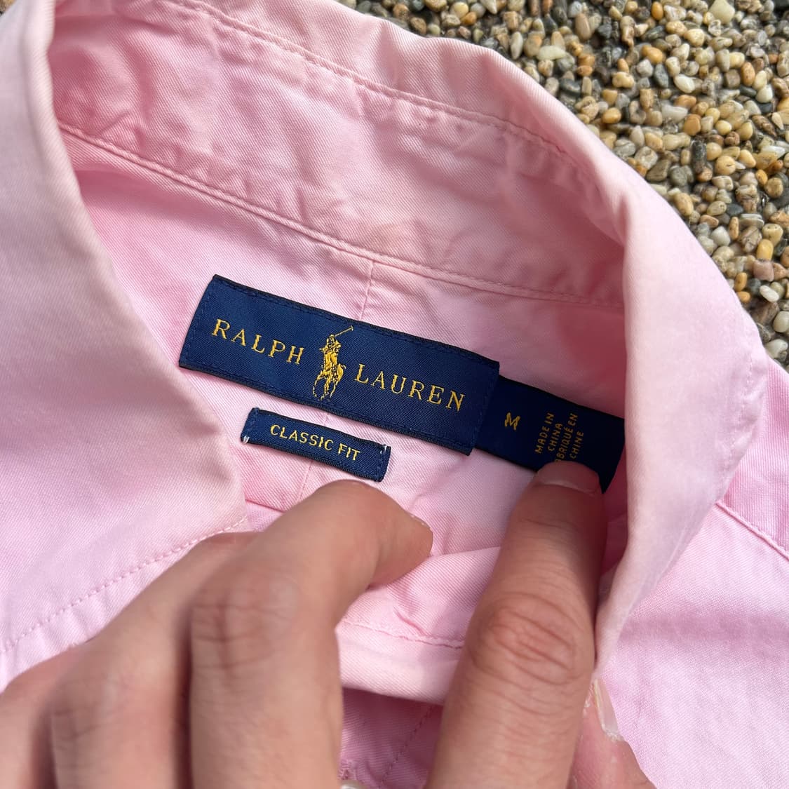 폴로 (POLO RalphLauren)핑크 반팔 셔츠 상품이미지4