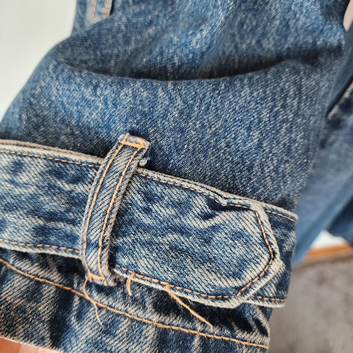 자라 데님 롱 남방 상품이미지3