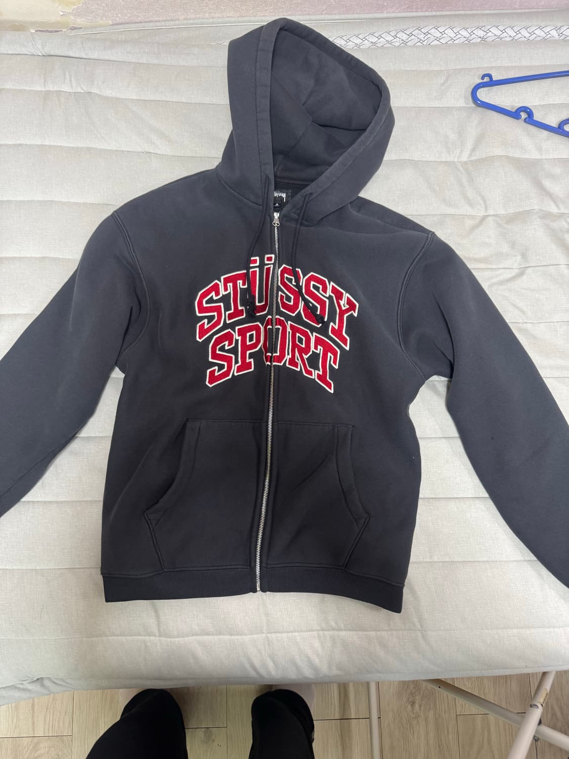 스투시 스포츠 후드집업 m 상품이미지3