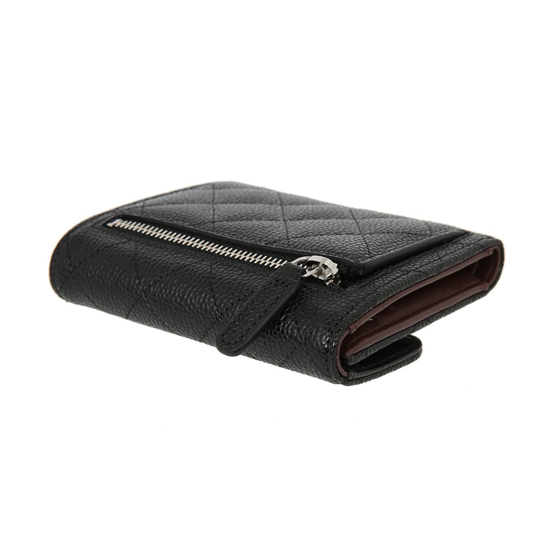 샤넬 클래식 캐비어 지갑 CC로고 퀼팅 지갑 블랙 AP0231 상품이미지6